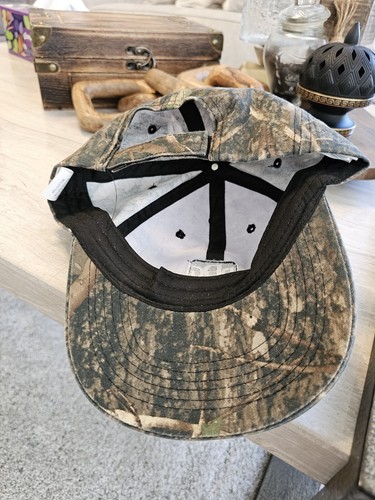 Cappellino a sfera in vero legno mimetico PPG ricamato cinturino regolabile - Foto 2 di 10