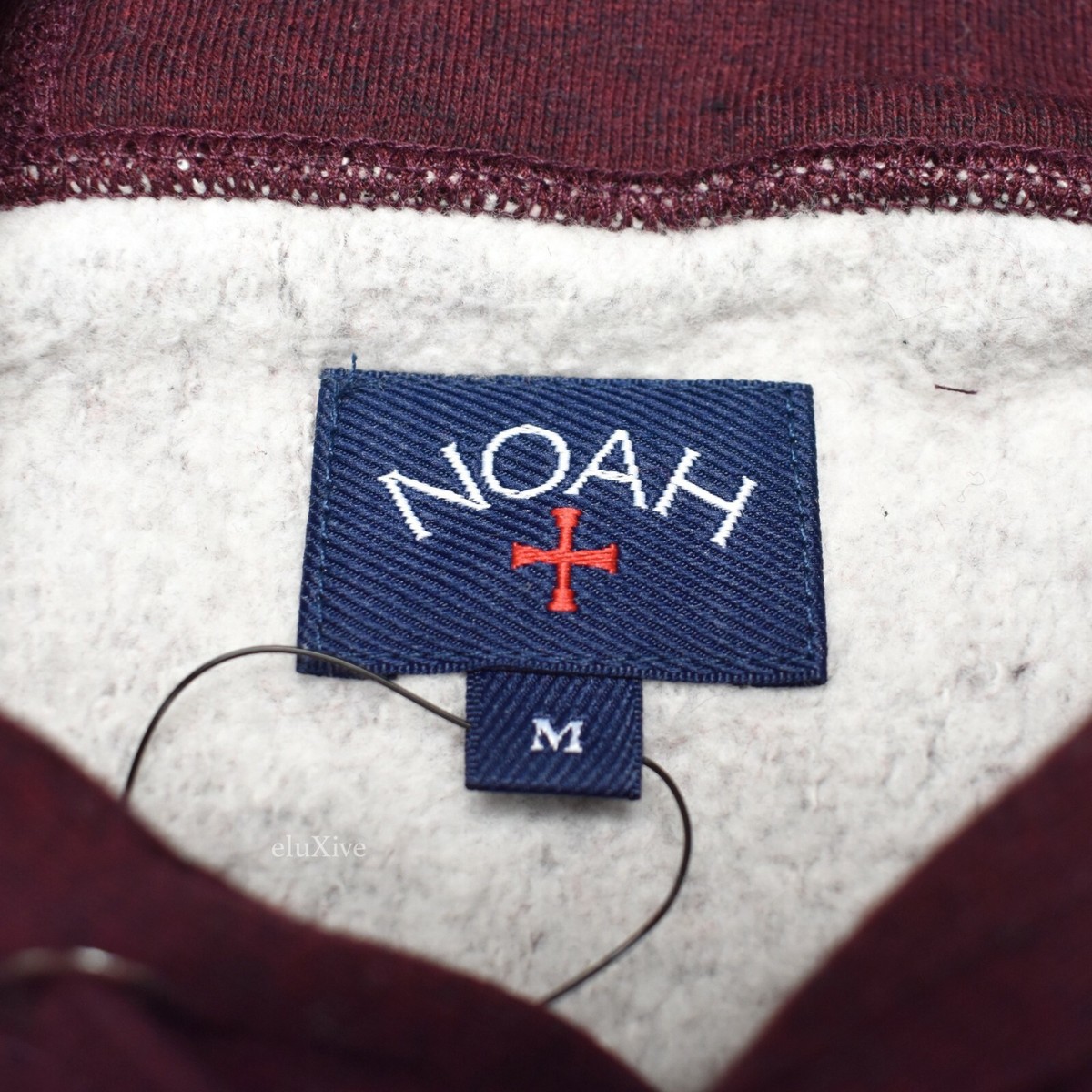【NOAH】 JOLLY ROGER CORE LOGO HOODIE ユニセックス R5487 NWT Noah NY Burgundy Red Jolly Roger Pirate Core Logo Hoodie