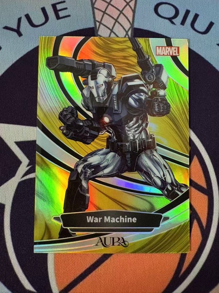 2025 Kakawow Aura Marvel War Machine 05/10 GOLD Refractor🔥SSP RARE