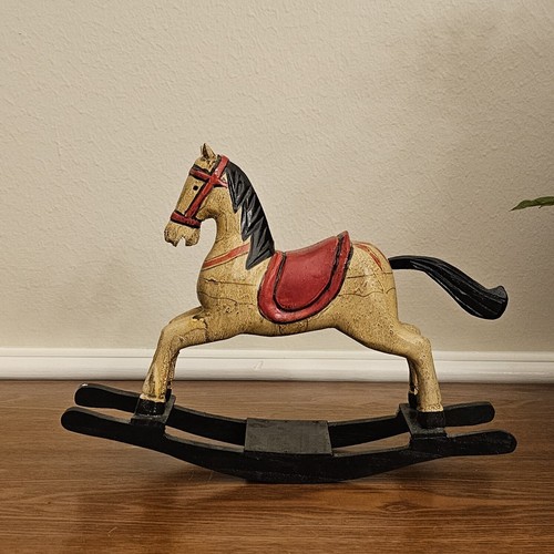 Pair of antique rocking horses - Picture 8 of 9
