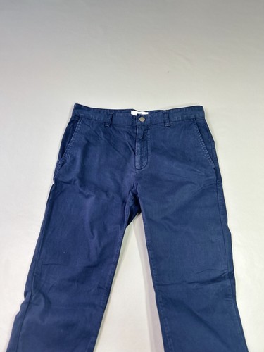 Spoke Chinos 30 X 30 Straight Leg Blue Smart Casual Build B Men’s Trousers - Picture 2 of 13