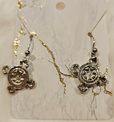 Juego de 5 pendientes colgantes de metal diferentes de moda (leer) - Imagen 9 de 12