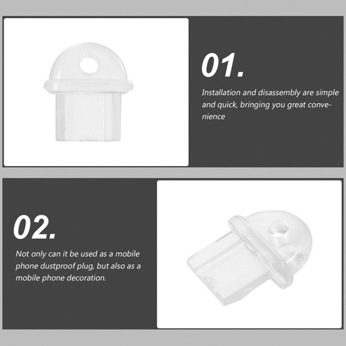 10pcs Useful Plugs Stopper Practical Cover Protector Phone Accessories Plugs - Photo 4 sur 12