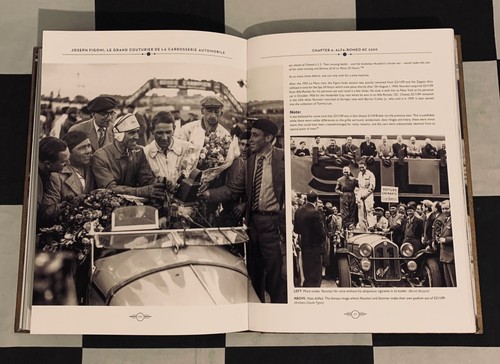 JOSEPH FIGONI - VOLUME 1: ALFA ROMEO SIGNED LIMITED EDITION OF 600 BOOK 6C 8C - Picture 7 of 11