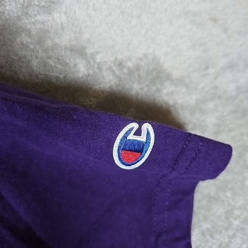 Camicia Champion East Carolina Pirates uomo extra large viola logo ricamato - Foto 5 di 8