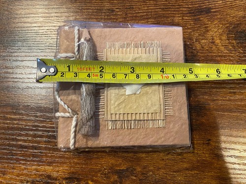 Small Blank Notebook with Bark Wood Pencil - Picture 5 of 8