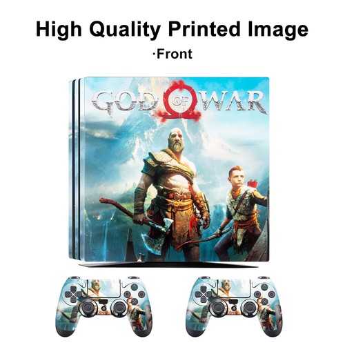 Sticker Decals Skin Cover Kit for PS4 Pro Playstation 4 Pro Console & Controller - Picture 24 of 74