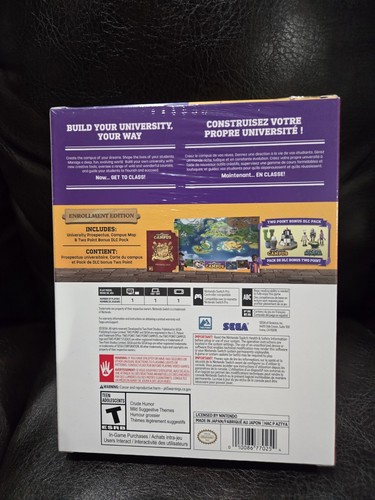 New Sealed two point campus enrollment edition nintendo switch game - Picture 2 of 2