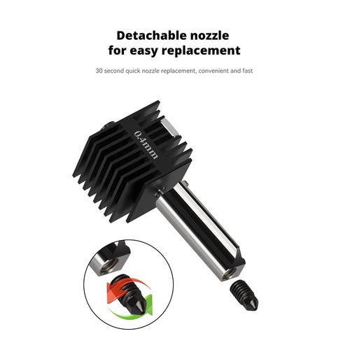 Hardened Nozzle for Bambu Lab A1/A1 MINI Hot end nozzle Assembly 3D printer lot - Picture 18 of 21