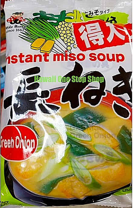 JAPANESE MISO GREEN ONION SOUP Miyasaka Shinsyu-ichi Instant Soup