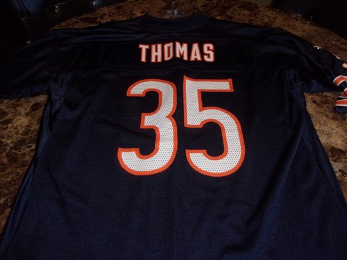 CC1-Reebok NFL Chicago Bears Anthony Thomas #35 ADULT Football Jersey X-Large - Imagen 3 de 3
