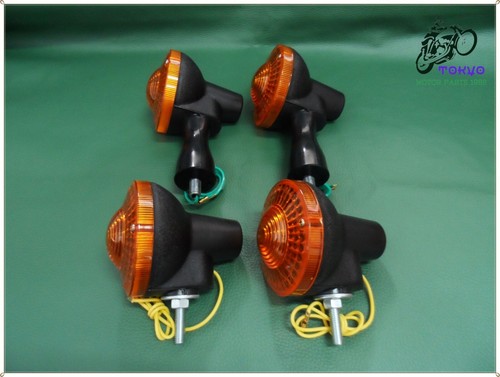 Fit Yamaha DT100 DT125 DT175 DT250 DT400 MX F&R Turn Signal Set *TO275* - Picture 4 of 5