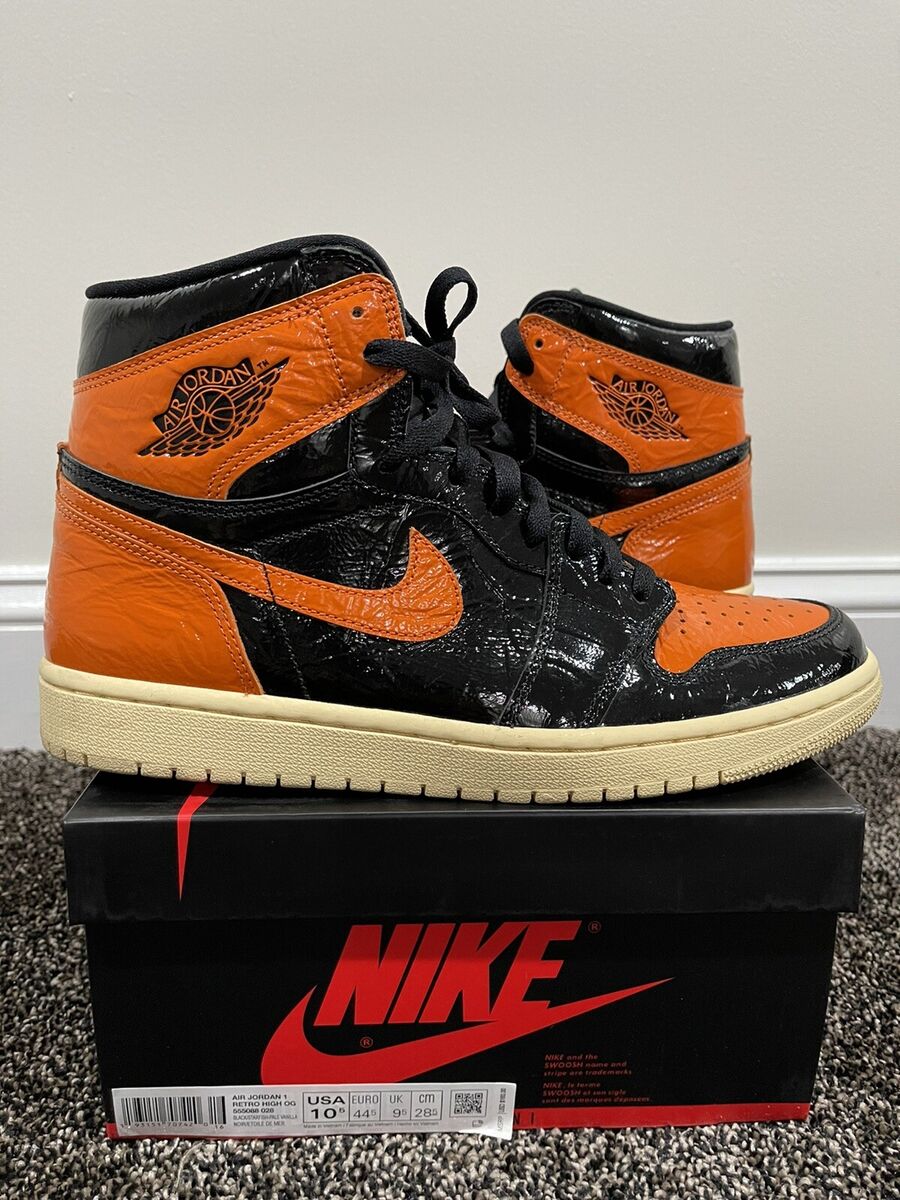 Jordan 1 Retro High Shattered Backboard 3.0 Orange / Black Jordan 1 Retro High Shattered Backboard 3.0 Orange / Black