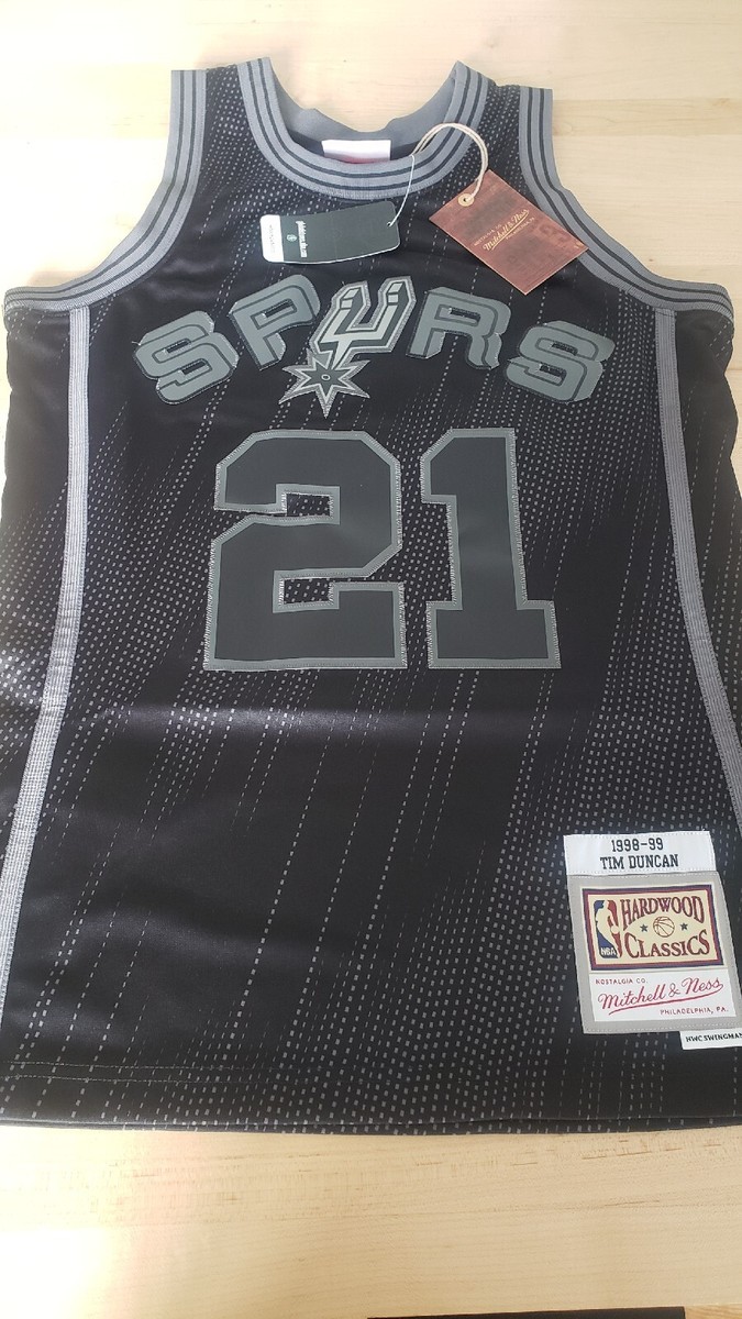 Nike SPURS TIM DUNCAN スウィングマンジャージ Spurs Tim Duncan 2001-02 Game Worn Nike +4