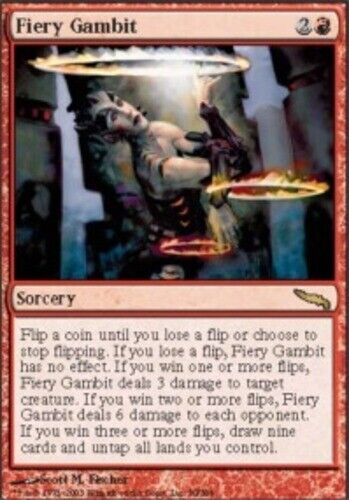Fiery Gambit - Foil NM, English MTG Mirrodin - Picture 1 of 1