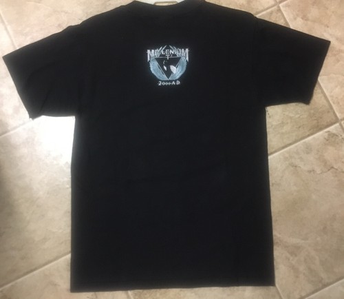 VTG NWOT Single stitch vintage 2000 Tshirt millennium Tee Medium - Imagen 8 de 8