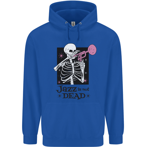 Jazz is Not Dead Skeleton Childrens Kids Hoodie - Picture 38 of 80