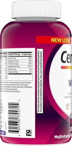 Centrum Multivitamínico Para Mujeres 200 Tabletas, Multi Para Mujeres - Imagen 11 de 13
