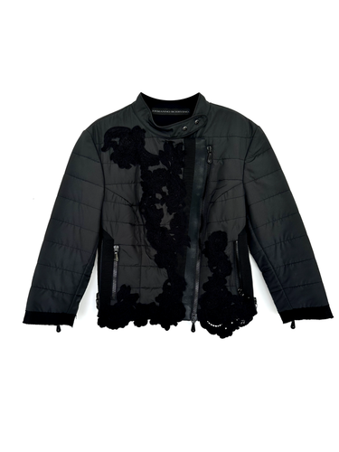 Giacca Ermanno Scervino con ricamo floreale taglia 40 - Foto 3 di 9