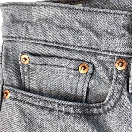 Levi's Wedgie Fit Jeans Womes Sz 28 Smoky Skies High-Rise Straight Big 'E' Denim - Picture 5 of 14