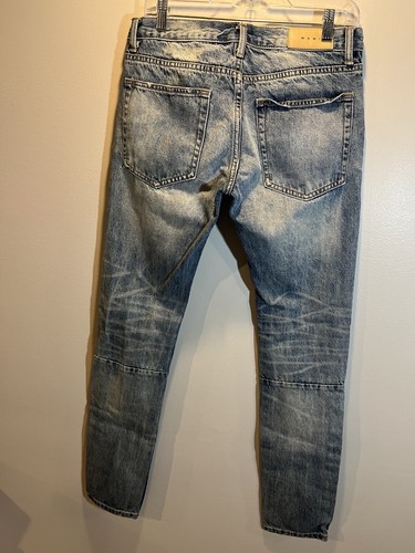 MNML Jeans Herren 31x32 Blau Denim Button Fly - Bild 5 von 11