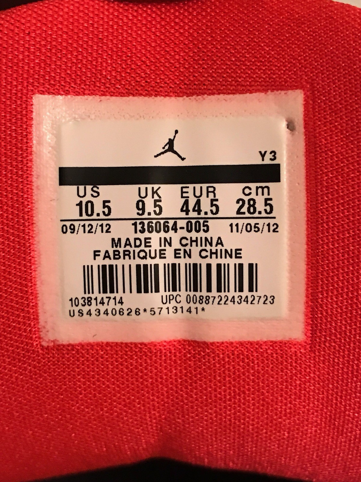 Nike Men's Crimson, Jordan Retro 3 Crimson, Men's Size 10.5 ac00cc Nike Men's Crimson, Jordan Retro 3 Crimson, Men's Size 10.5 ac00cc