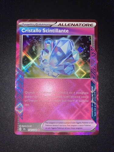 Pokemon Shining Crystal 142/142 Astral Crown Scr It Ita Ultra Rare Nm - Picture 2 of 4