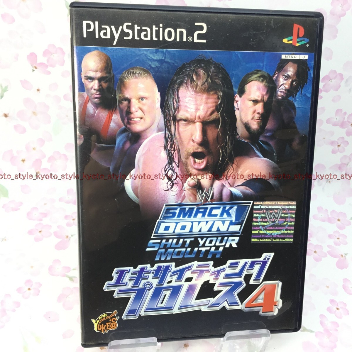 USED PS2 PlayStation 2 WWE Smack Down! 4: Shut your mouth