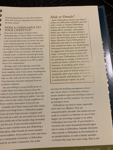 DogLife: Lifelong Care for Your Dog Chihuahua by Debra J. White (Hardcover Book - Picture 9 of 11