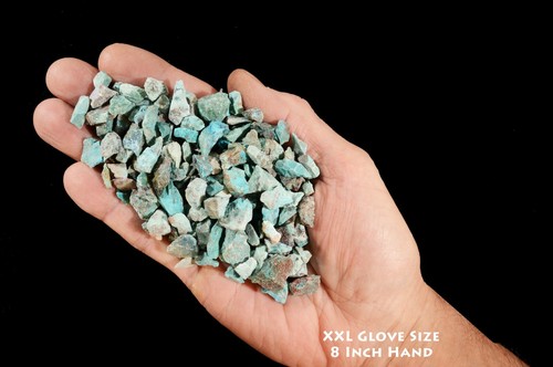 Chrysocolla 1/4" 6 Oz Chips Natural Metaphysical Throat Chakra Crystal Healing - Picture 2 of 5