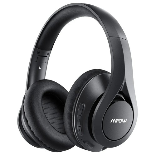 Wireless Bluetooth Headphones MPOW Lite  Dual Battery 60 Hours Digital Music - Picture 1 of 4
