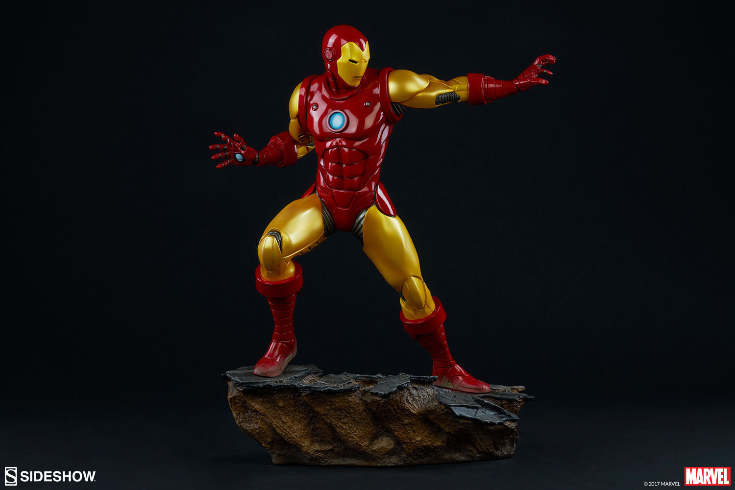 SIDESHOW IRON MAN AVENGERS ASSEMBLE STATUE SIDESHOW IRON MAN AVENGERS ASSEMBLE STATUE