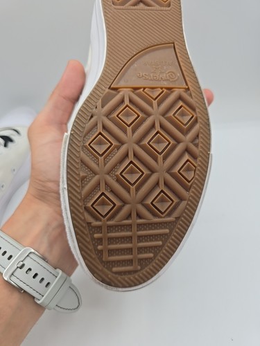 CONVERSE CHUCK TAYLOR II CT II OX WHITE WHITE LUNARLON INSOLE SIZE 8.5 (No Box) - Picture 15 of 23