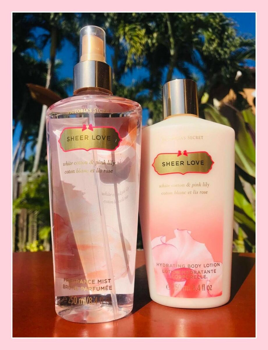 Victoria's Secret fragance Sheer Love set Women's Body Mist Victoria's Secret fragance Sheer Love set Women's Body Mist