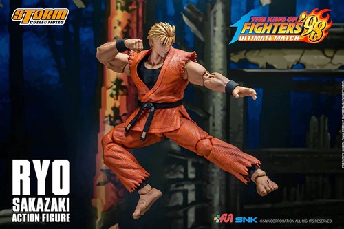 Storm Toys King Of Fighters Ryo Sakazaki KOF 1:12 7" Action Figure Official - Picture 17 of 18