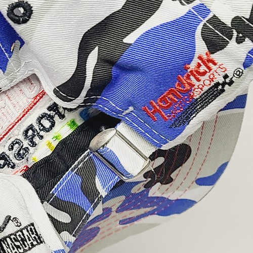 Jeff Gordon #24 NASCAR hat DuPont Motorsports Blue Camo Chase Authentics OSFM - Imagen 11 de 13