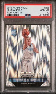 その他 NIKOLA JOKIC PANINI FLASH PRIZM RC PSA10 NIKOLA JOKIC PANINI FLASH PRIZM RC PSA10