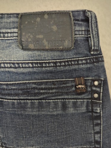 Buffalo David Bitton Herren Jeans 34x28 Rock For Freedom Evan-X Slim Stretch Faded - Bild 17 von 19