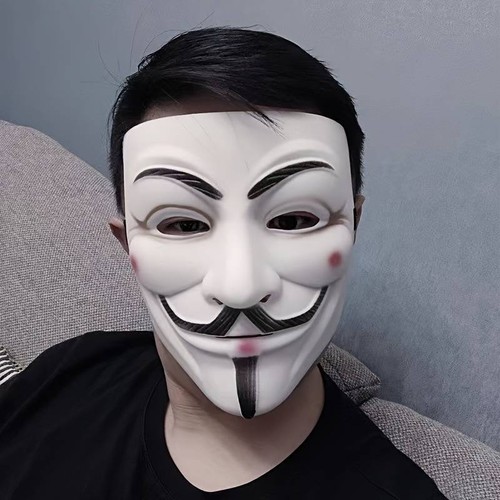V for Vendetta Face Mask Bloody Kitchen Knife Halloween Horror Chef Party Set - Picture 11 of 24