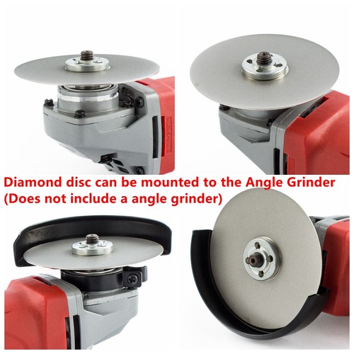 Disco de molienda de diamante de 4" pulgadas disco plano abrasivo 400 grano para amoladora angular - Imagen 8 de 24