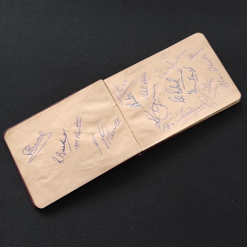 Autograph Book West Bromich Albion 1955 Sussex Cricket Worcestershire Cricket - Picture 9 of 9