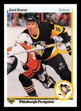 Gord Dineen #369 1990-91 Upper Deck French Pittsburgh Penguins