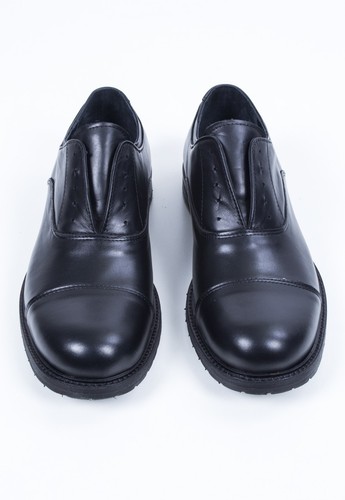 SCARPA TRENTATR3 ARTIGIANALI IN PELLE MADE IN ITALY BASSA (SENZA LACCI) NERA - Foto 17 di 22