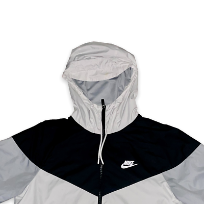 Rare Nike Windrunner Jacket Windbreaker Nylon Glanz Gray Rare Nike Windrunner Jacket Windbreaker Nylon Glanz Gray
