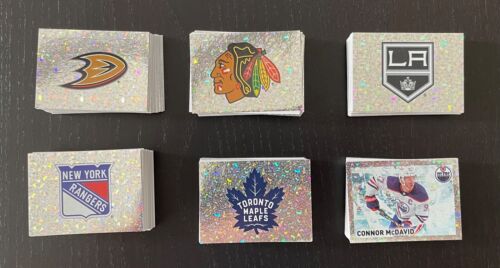2023-24 Topps NHL Hockey Sticker Complete Set of 685 plus 10 stickers with book - Picture 2 of 5