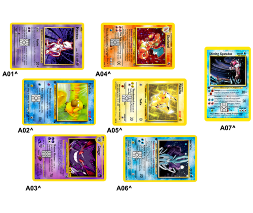 Pokémonster Card Collection Credit Card Skin / Wrap Decal Pre-Cut Sticker - Afbeelding 1 van 45