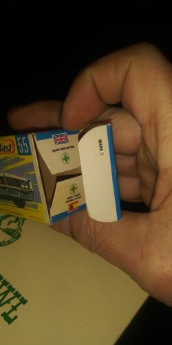 Matchbox 1970 Superfast Mercury # 55E-2 Police Lesney England Thin Wheels - Picture 6 of 13