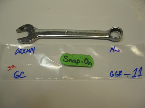 Snap-on tools 14mm metric Combination Wrench OEXM14 USA Nice! - Picture 2 of 10