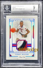 2016 NATIONAL TREASURES COLLEGIATE RC PATCH: TERRY ROZIER #1/1 ROOKIE BGS 9 MINT