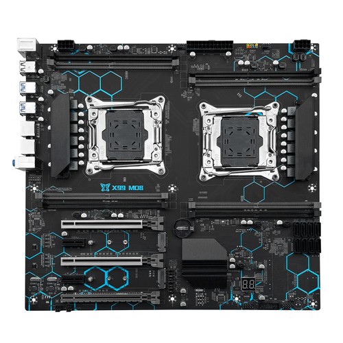 LGA 2011-3 X99 Motherboard Support SATA3 USB 2.0 USB 3.0 Dual CPU with DDR4 RAM - Picture 18 of 22